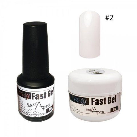 Рідкий гель Easy Fast Gel Nailapex №2 Рожева вода EFG2_15 фото