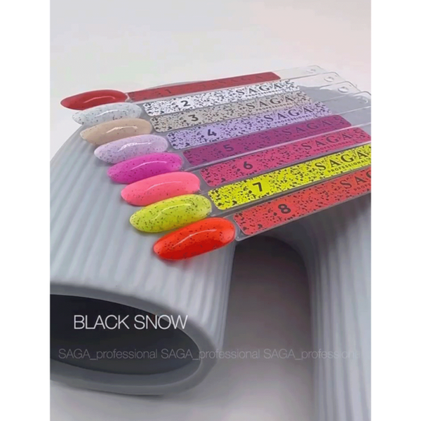 SAGA Professional Black Snow №04 гель лак рожевий 9 ml ЦН000131825 фото