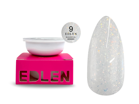 Refill Builder gel Shimmer Edlen №09 4823127209189 фото
