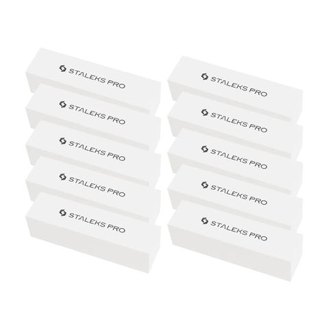 Бафи для манікюру 150 грит Staleks Pro EXPERT 51 прямокутні 10 шт (одноразові) ЦН000134286 фото