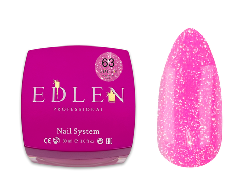 Builder gel Flash Edlen №63 30 ml 4823127214398 фото