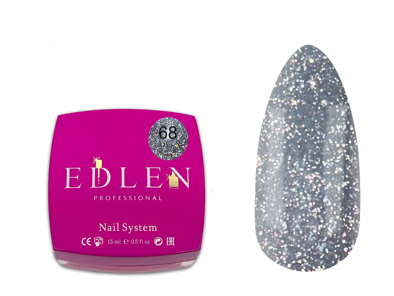 Builder gel Flash Edlen №68 30 ml 4823127214442 фото