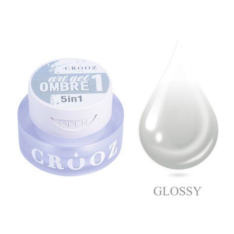 Crooz Гель фарба 5 в 1 Art gel ombre № 01 34324 фото