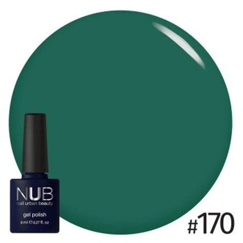 Гель-лак для нігтів NUB 170 Mint Light 8 ml NUB089707 фото