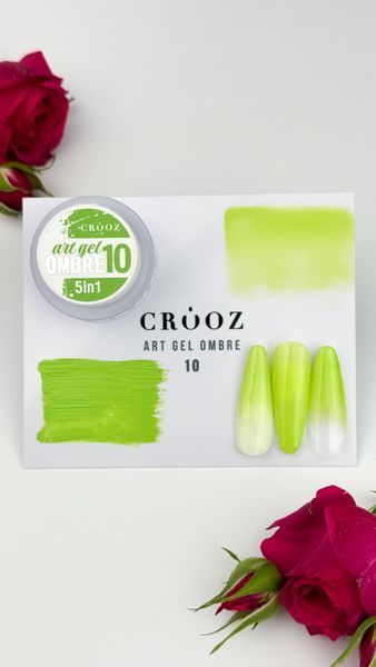 Crooz Гель фарба 5 в 1 Art gel ombre № 10 35491 фото