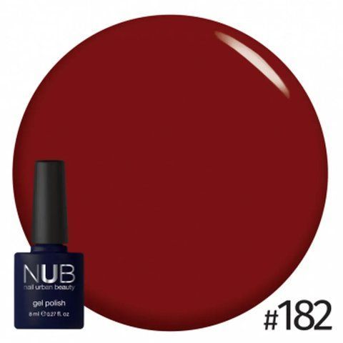 Гель-лак для нігтів NUB 182 Ketchup 8 ml NUB090369 фото