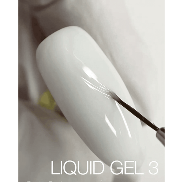 SAGA Professional LIQUID GEL №03 гель для нарощування молочний 15 ml ЦН000131792 фото