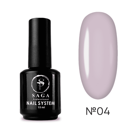 SAGA Professional LIQUID GEL №04 гель для нарощування фіолетовий 15 ml ЦН000131793 фото