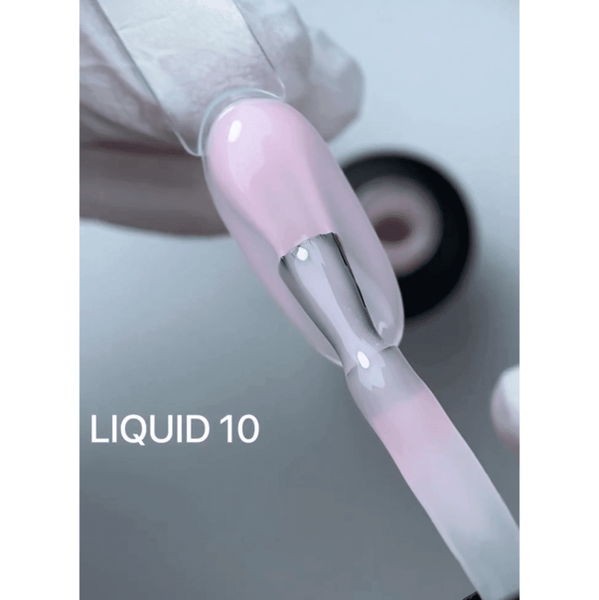 SAGA Professional LIQUID GEL №10 гель для нарощування рожевий 15 ml ЦН000131800 фото