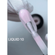 SAGA Professional LIQUID GEL №10 гель для нарощування рожевий 15 ml ЦН000131800 фото 3