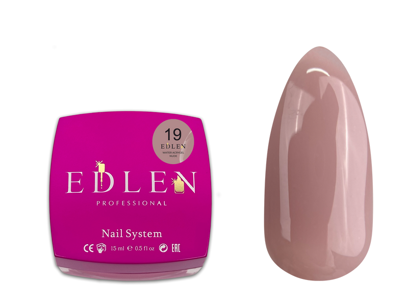 Water acrygel Nude Edlen №19 30 ml 4823127205358 фото