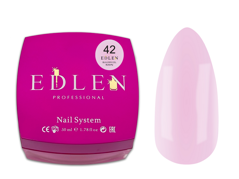 Builder gel Butterfly Edlen №42 30 ml 4823127214183 фото