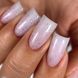 Crooz Гель для нарощування Gemstone Builder gel №08 основи світло- лавандова з шиммером та та вкрапленням фіолетової поталі 15 мл 00000037364 фото 1